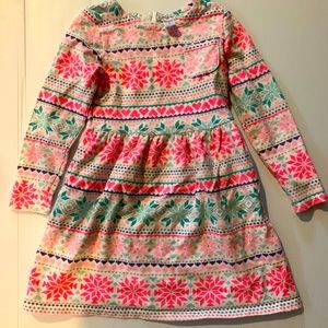 Girls winter dress